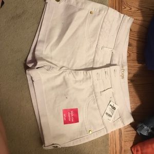 High waisted shorts